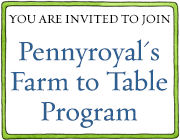 Join Pennyroyal's Farm to Table Program
